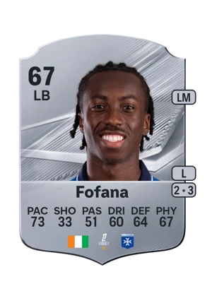 Fofana - 67 - Rare EA FC 27 card