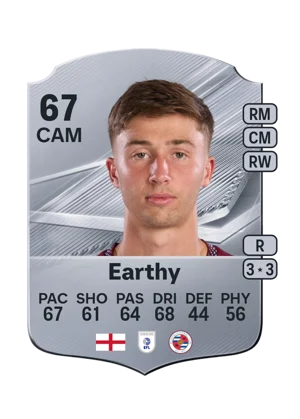 Earthy - 67 - Rare EA FC 27 card