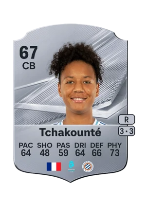 Tchakounté - 67 - Rare EA FC 27 card