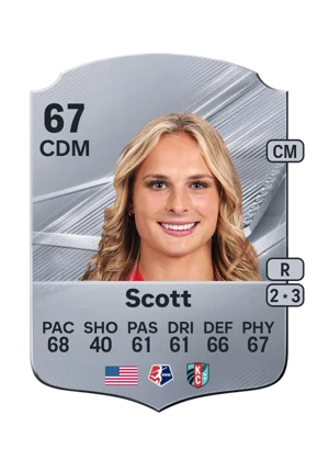 Scott - 67 - Rare EA FC 27 card