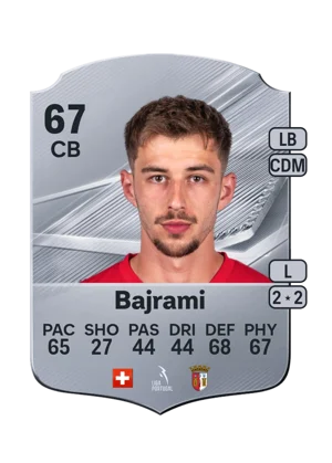 Bajrami - 67 - Rare EA FC 27 card