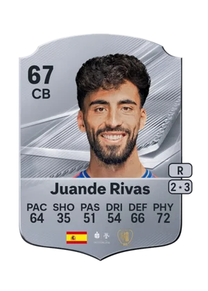 Juande Rivas - 67 - Rare EA FC 27 card