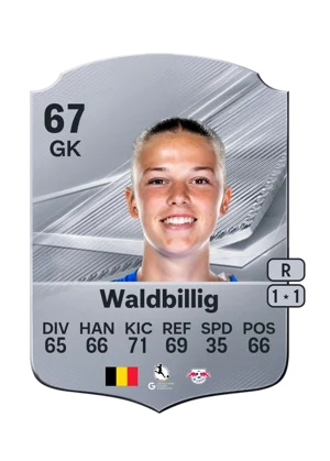 Waldbillig - 67 - Rare EA FC 27 card