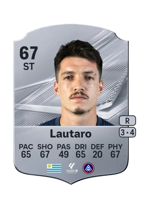 Lautaro - 67 - Rare EA FC 27 card