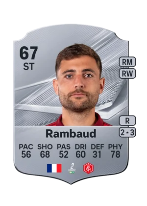 Rambaud - 67 - Rare EA FC 27 card