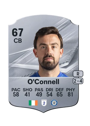 O'Connell - 67 - Rare EA FC 27 card