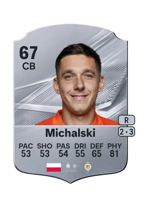 Michalski - 67 - Rare EA FC 27 card