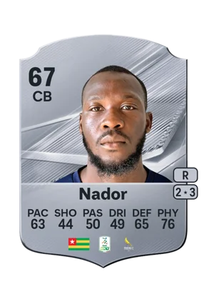 Nador - 67 - Rare EA FC 27 card