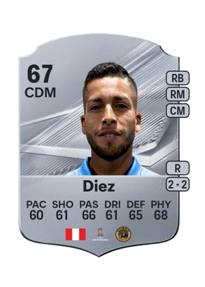Diez - 67 - Rare EA FC 27 card