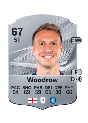 Woodrow - 67 - Rare EA FC 27 card
