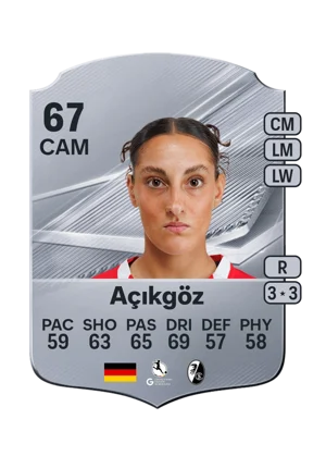 Açıkgöz - 67 - Rare EA FC 27 card
