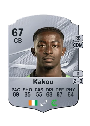 Kakou - 67 - Rare EA FC 27 card