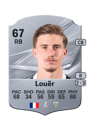 Louër - 67 - Rare EA FC 27 card