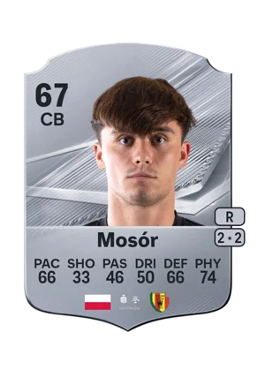 Mosór - 67 - Rare EA FC 27 card