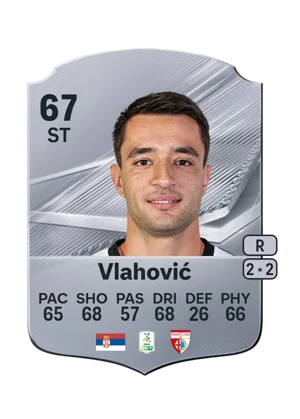 Vlahović - 67 - Rare EA FC 27 card