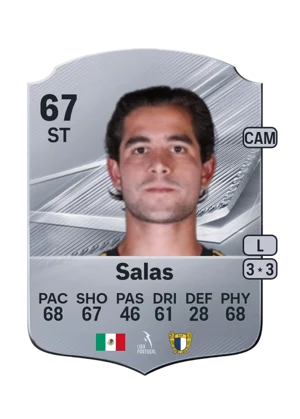 Salas - 67 - Rare EA FC 27 card