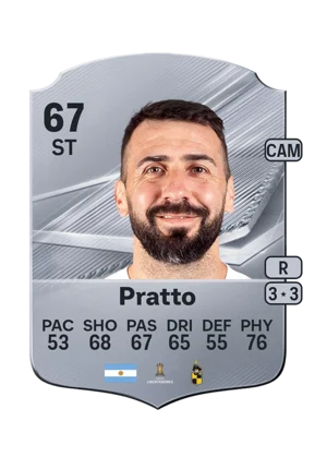 Pratto - 67 - Rare EA FC 27 card