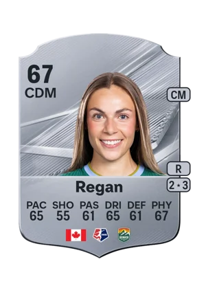 Regan - 67 - Rare EA FC 27 card