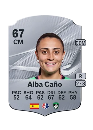 Alba Caño - 67 - Rare EA FC 27 card