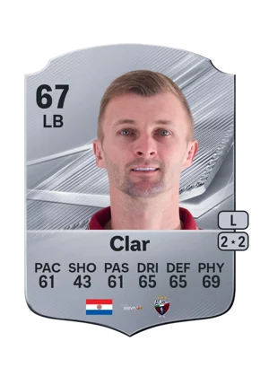 Clar - 67 - Rare EA FC 27 card