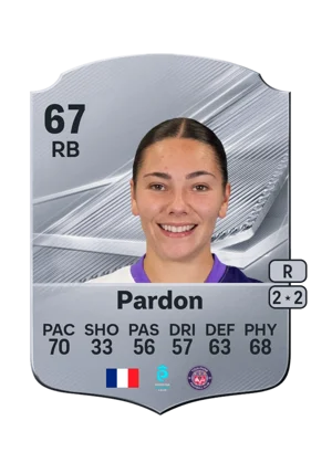 Pardon - 67 - Rare EA FC 27 card