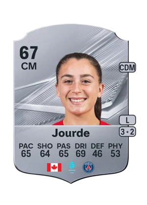 Jourde - 67 - Rare EA FC 27 card