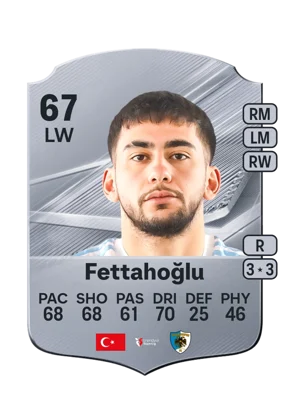 Fettahoğlu - 67 - Rare EA FC 27 card