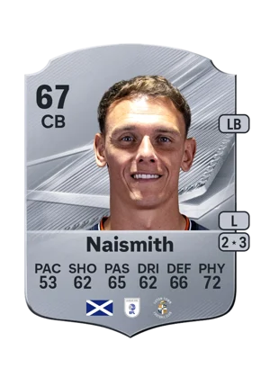 Naismith - 67 - Rare EA FC 27 card