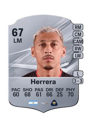 Herrera - 67 - Rare EA FC 27 card