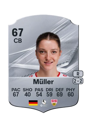 Müller - 67 - Rare EA FC 27 card