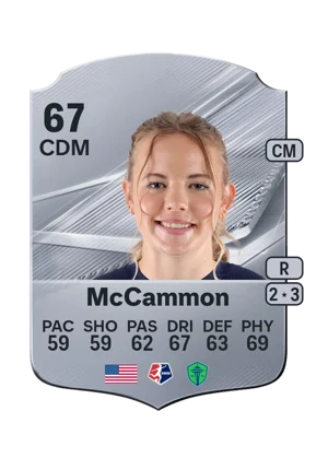 McCammon - 67 - Rare EA FC 27 card