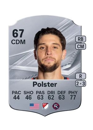 Polster - 67 - Rare EA FC 27 card
