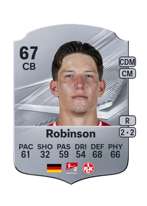 Robinson - 67 - Rare EA FC 27 card