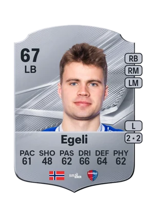 Egeli - 67 - Rare EA FC 27 card