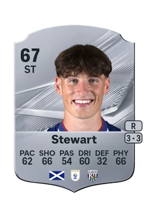 Stewart - 67 - Rare EA FC 27 card