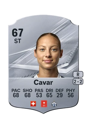 Cavar - 67 - Rare EA FC 27 card
