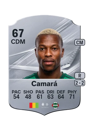 Camará - 67 - Rare EA FC 27 card