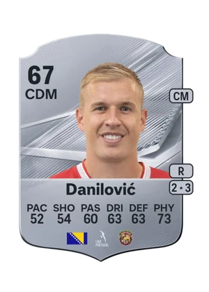Danilović - 67 - Rare EA FC 27 card