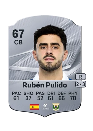 Rubén Pulido - 67 - Rare EA FC 27 card
