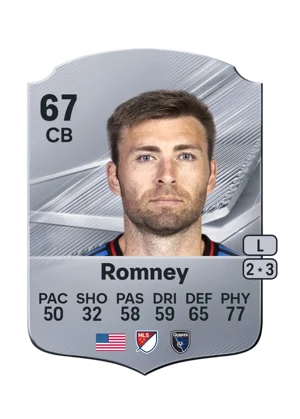 Romney - 67 - Rare EA FC 27 card