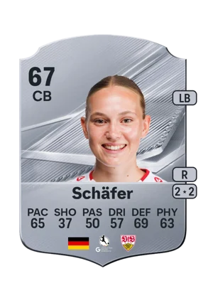 Schäfer - 67 - Rare EA FC 27 card