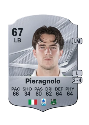 Pieragnolo - 67 - Rare EA FC 27 card