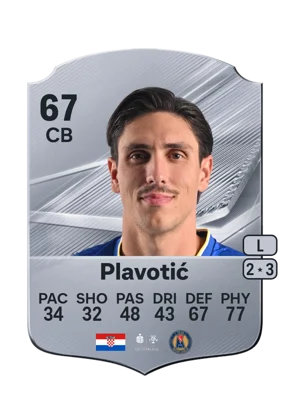 Plavotić - 67 - Rare EA FC 27 card