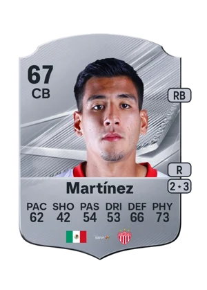 Martínez - 67 - Rare EA FC 27 card