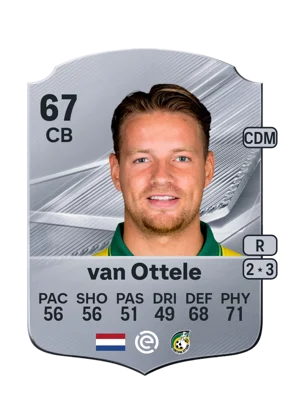 van Ottele - 67 - Rare EA FC 27 card