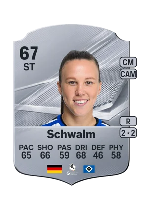 Schwalm - 67 - Rare EA FC 27 card