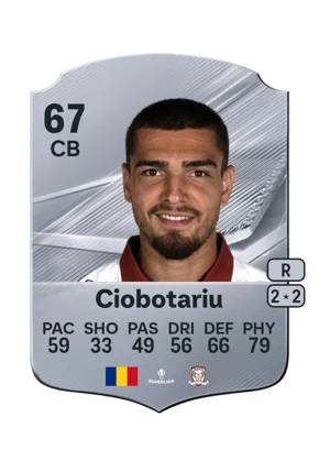 Ciobotariu - 67 - Rare EA FC 27 card