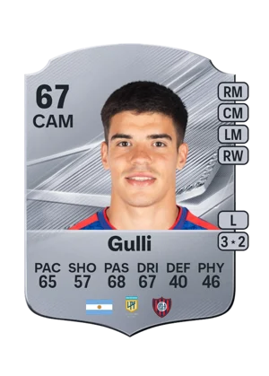 Gulli - 67 - Rare EA FC 27 card