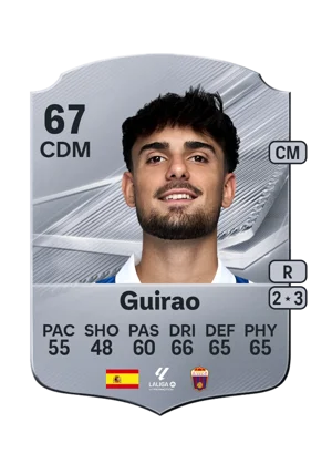 Guirao - 67 - Rare EA FC 27 card