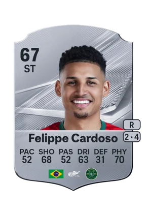 Felippe Cardoso - 67 - Rare EA FC 27 card